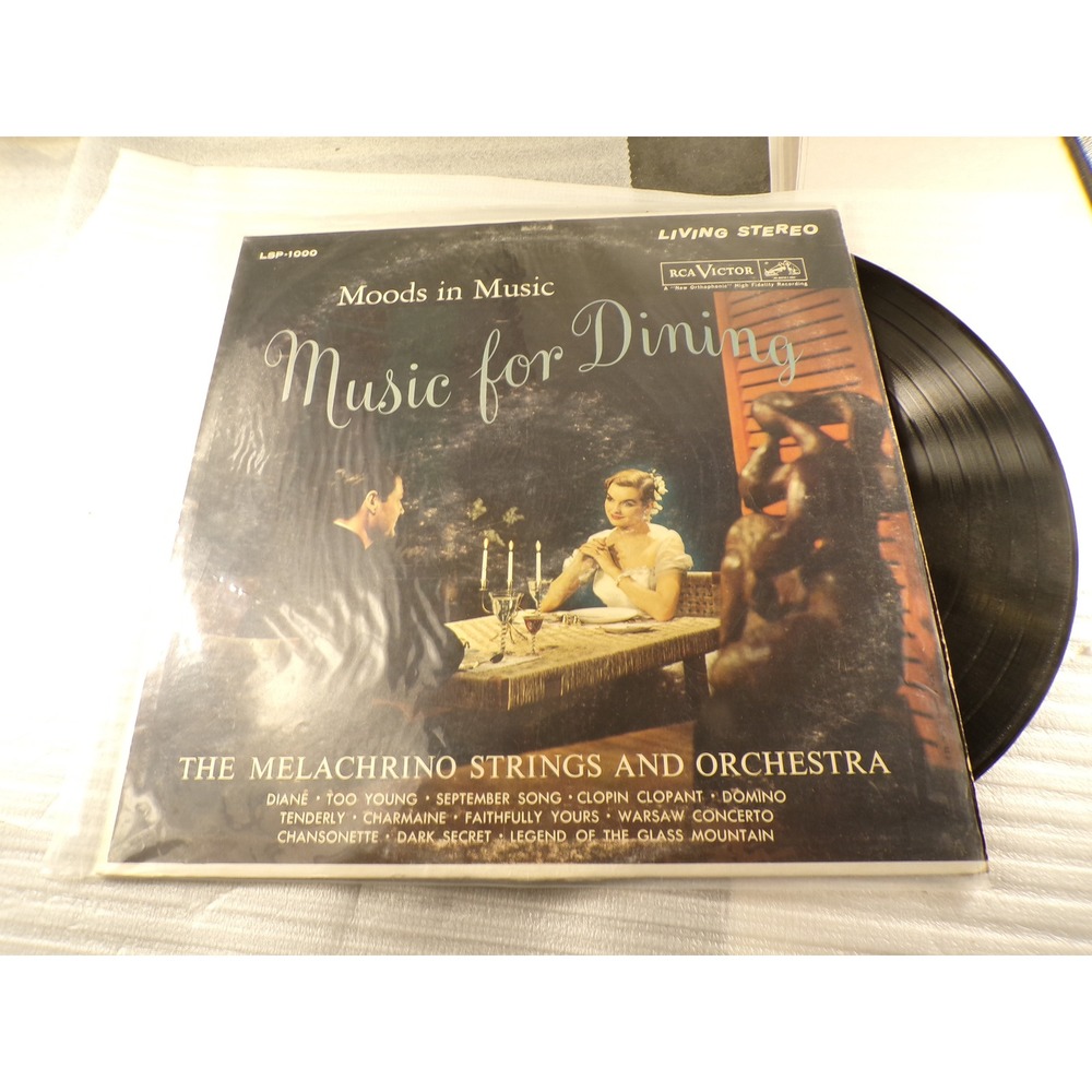 Melachrino Strings Music for Dining Vinyl LP RCA Victor Living Stereo LSP-1000